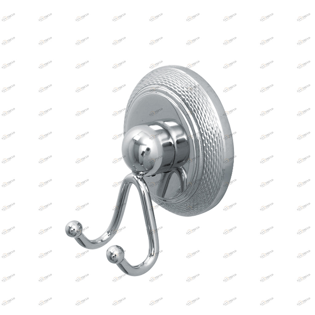 C36-501 C36-501 Настенный двойной крючок ДРАГОЦЕННОСТЬ Cristal & Bronze BIJOU 