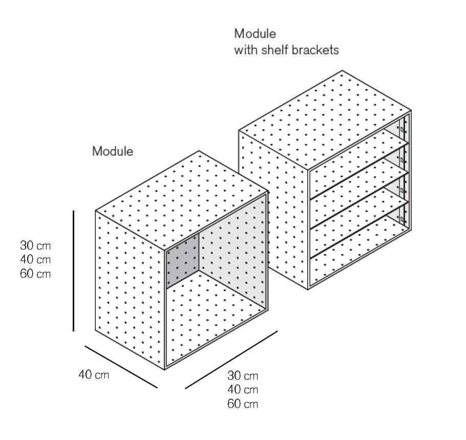 Модульная офисная мебель String Furniture CENTER CENTER ARCH-00117281 - Вид №12