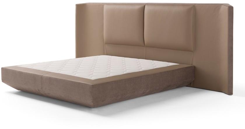 AMURA Кровать двуспальная в коже с высоким изголовьем Panis sun-id-1348526 - Вид №3