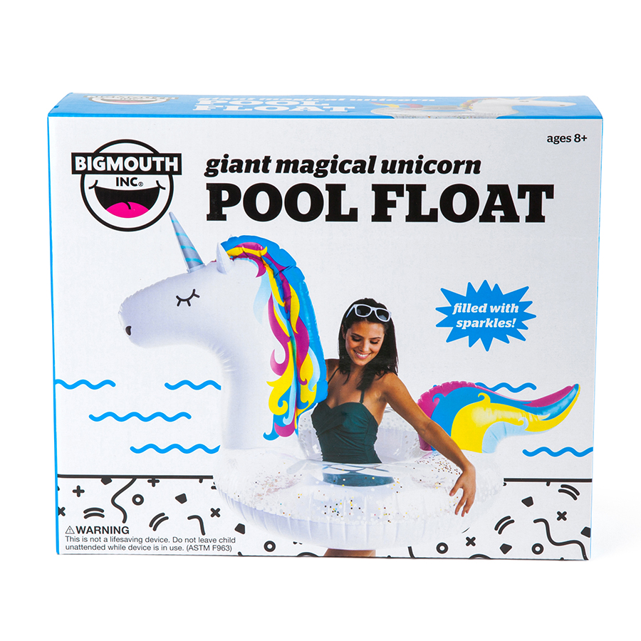 BMPF-0065 Круг надувной , unicorn glitter BigMouth  - Вид №11