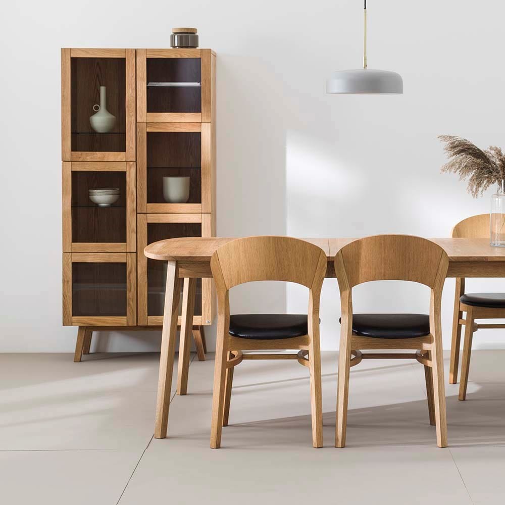 Дубовый стул с мягким сиденьем Hans K Rainbow ARCH-00137432 - Вид №6