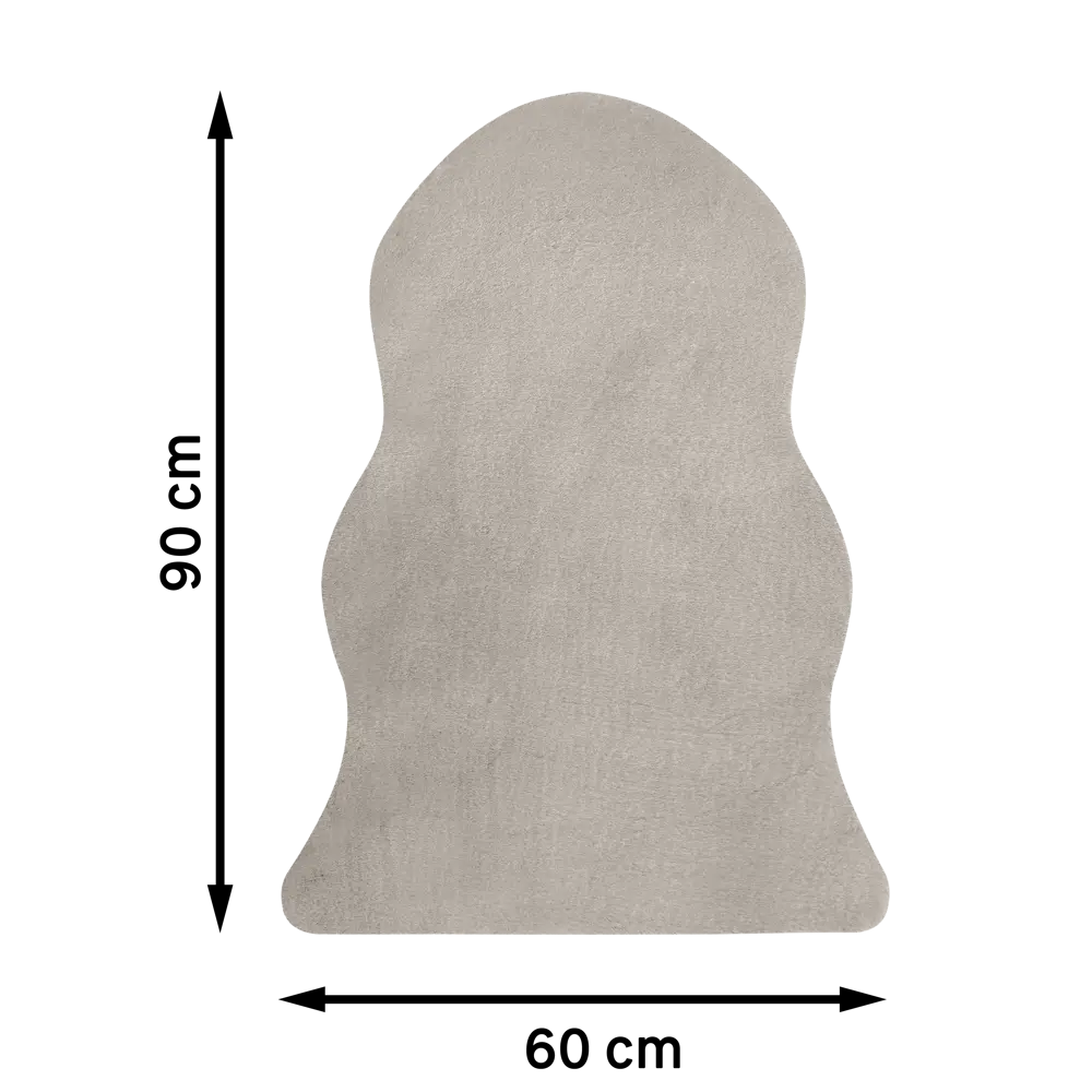 Коврик KREAFORTA Belleville 60x90 см полиэстер цвет бежевый STLM-2150891 - Вид №7