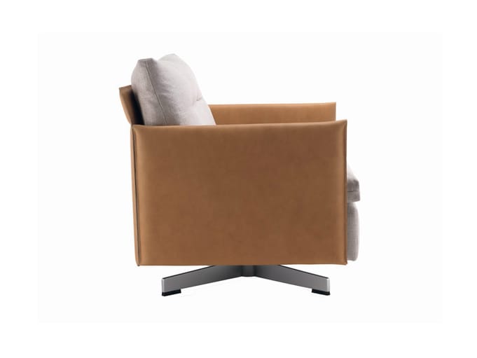 Вращающееся кресло Poltrona Frau коллекция-диваны и кресла ARCH-00065925 - Вид №1