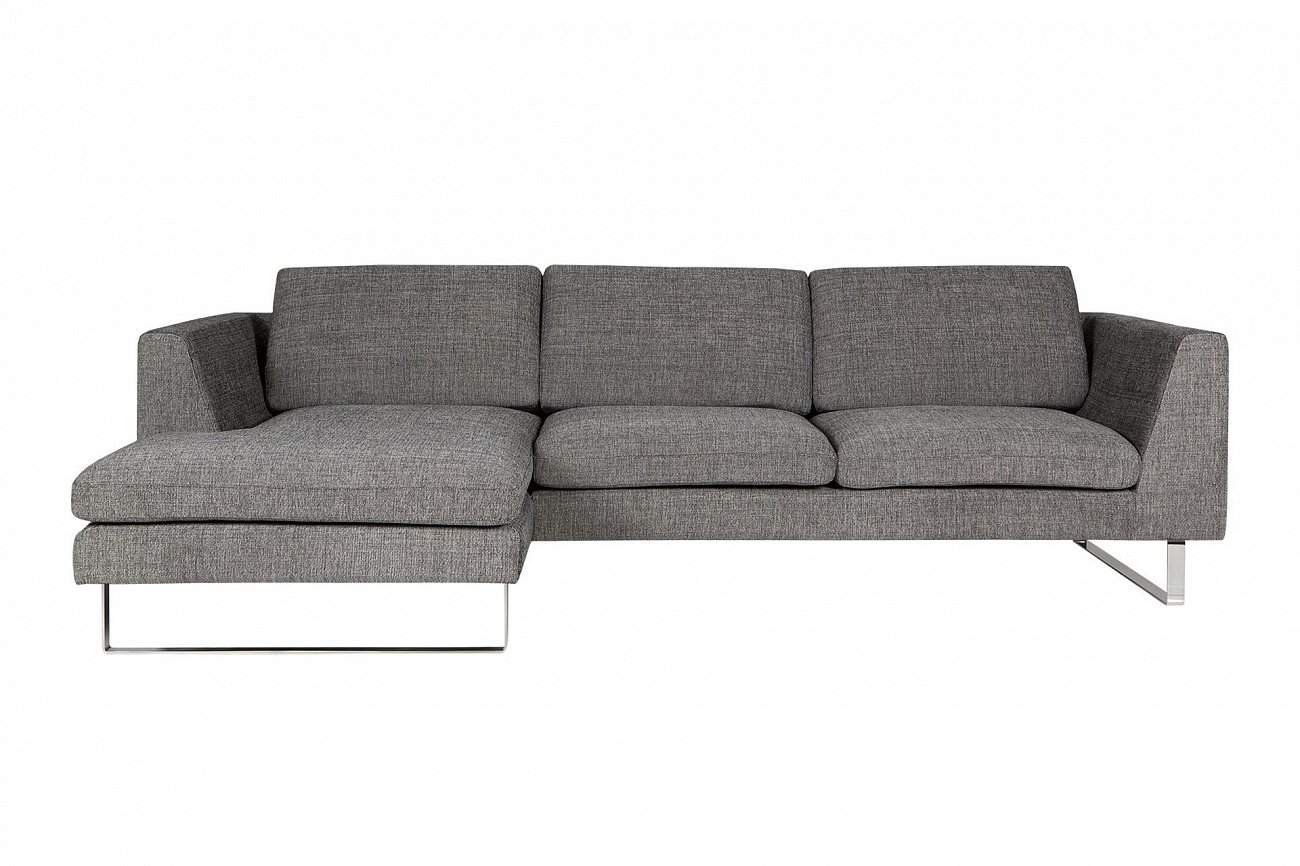 Диван угловой темно-серый 250 см Tokyo SITS ДИЗАЙНЕРСКИЕ, TOKYO 192372 Серый  - Вид №1