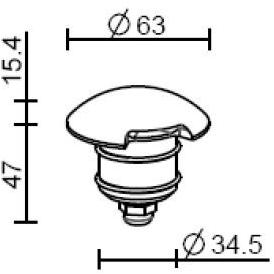 Brillamenti Напольный светодиодный лестничный светильник Ufo sun-id-1399766 - Вид №4