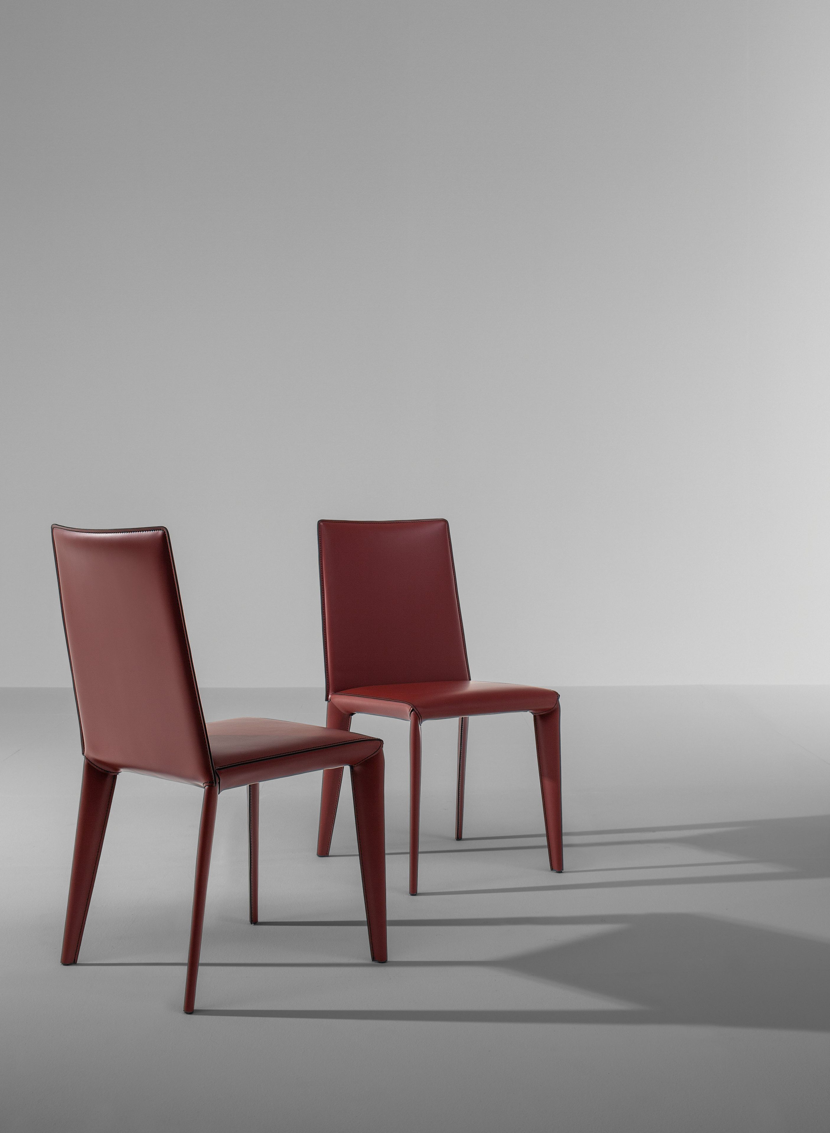 Кожаный мягкий стул BONALDO Кобылка ARCH-00025212 - Вид №3