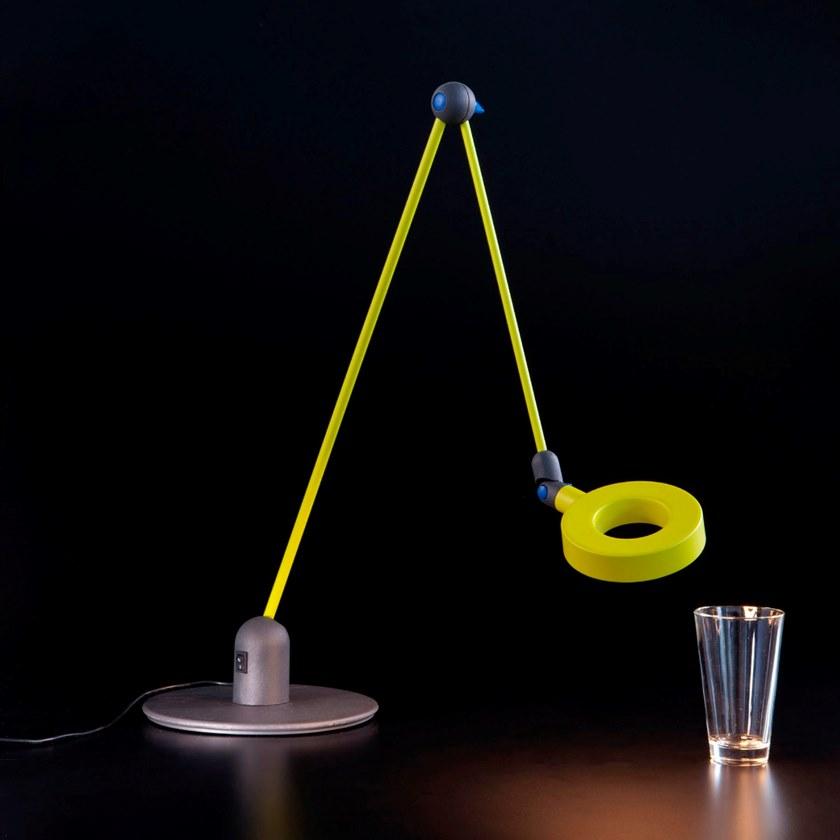 Martinelli Luce Настольная светодиодная лампа из алюминия с гибким кронштейном L'amica 736/l/ - Вид №2