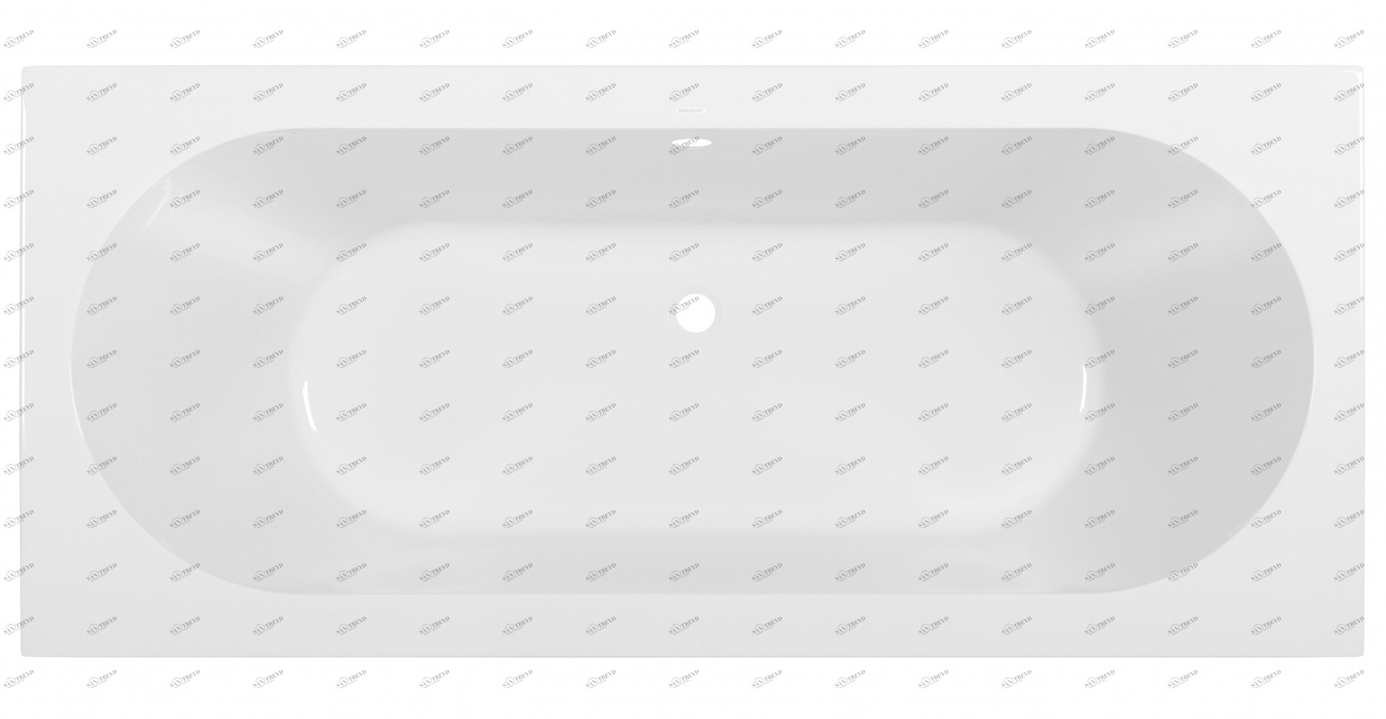 Ванна акриловая Sanindusa Urb.y 180х80 8077000000