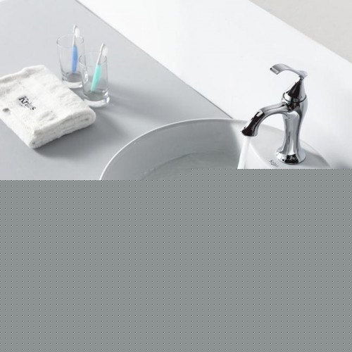 KCV142-KEF15001CH Накладная раковина на столешницу  прямоугольная Krausru  - Вид №6