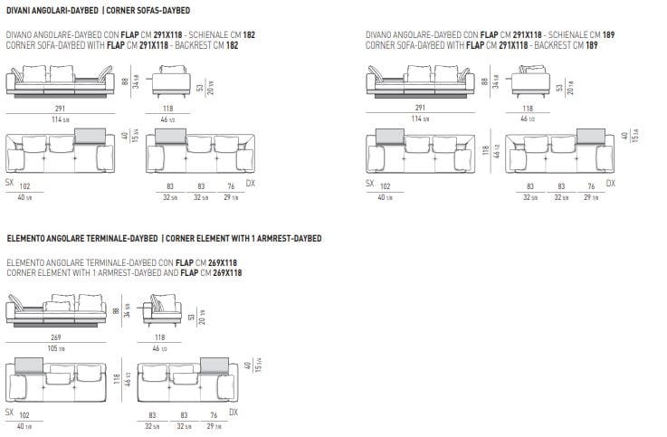 Кожаный диван Minotti Коннери ARCH-00151868 - Вид №21