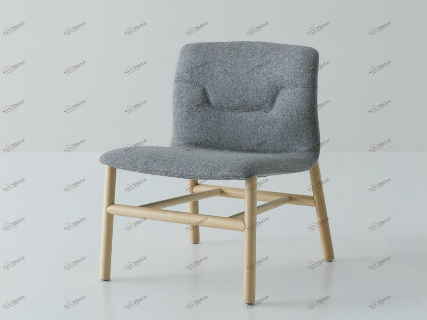 GABER Кресло с тканевой обивкой Slot sun-id-1350737