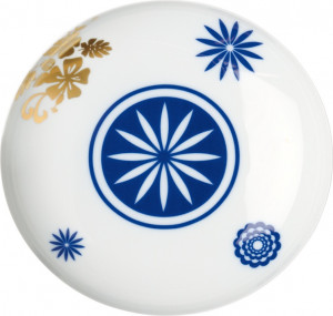 10524449 Sieger by Furstenberg Тарелка для пасты Sieger by Furstenberg "Комната чудес" 26см (золотист.) Фарфор