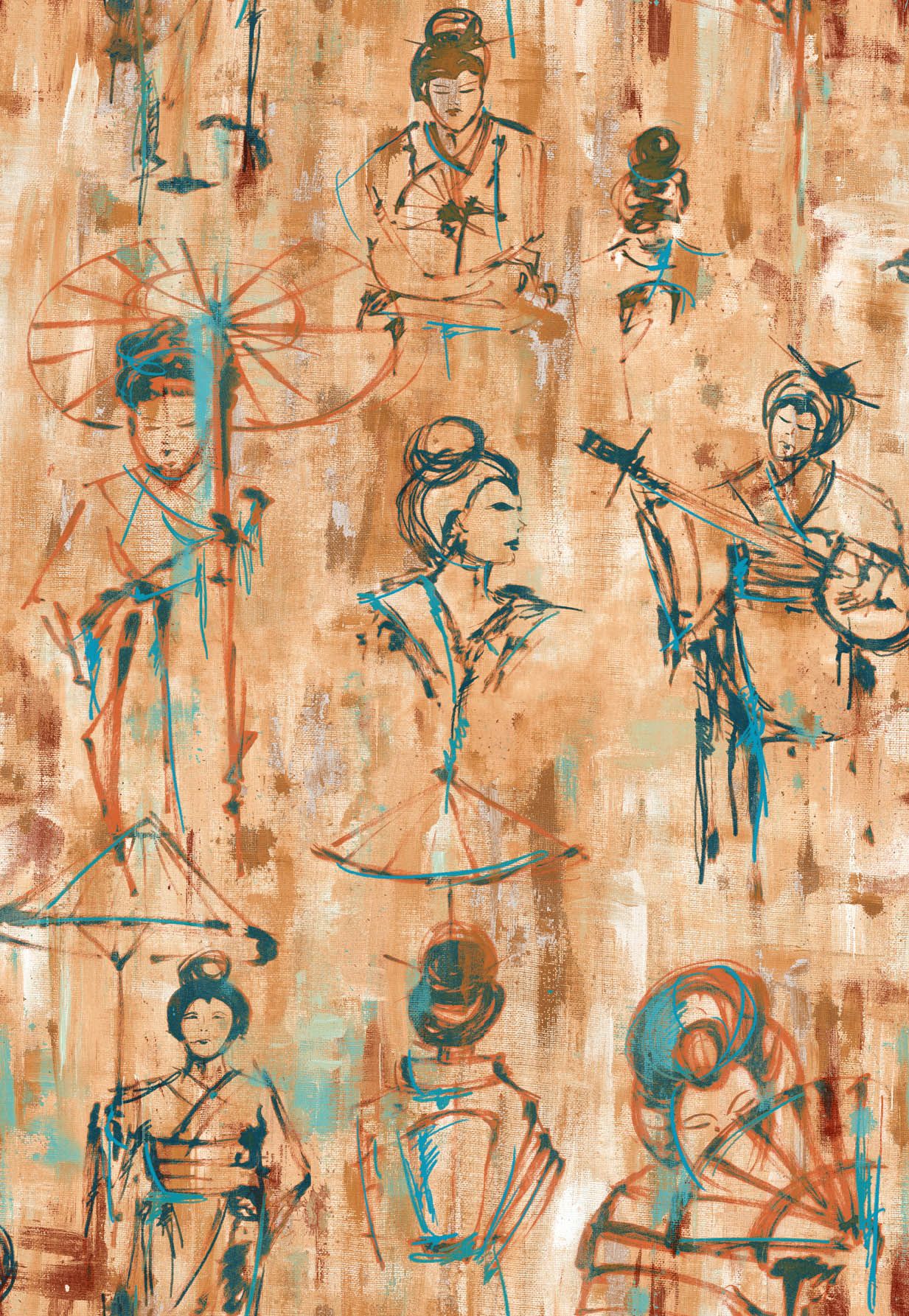 Обои из растительных волокон Jannelli&Volpi СП 451 Юмико ARCH-00127377 - Вид №5