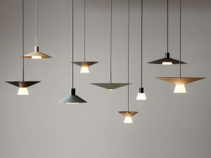 Металлический светодиодный подвесной светильник