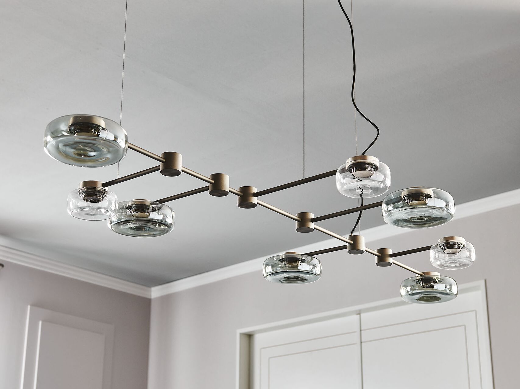 Подвесной светильник из боросиликатного стекла Cattelan italia Circuit ARCH-00034419