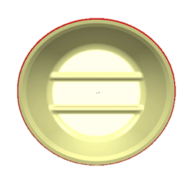 Стакан керамический для кухонных предметов и аксессуаров гранат Emile Henry EMILE HENRY  00-3951976 Красный  - Вид №5