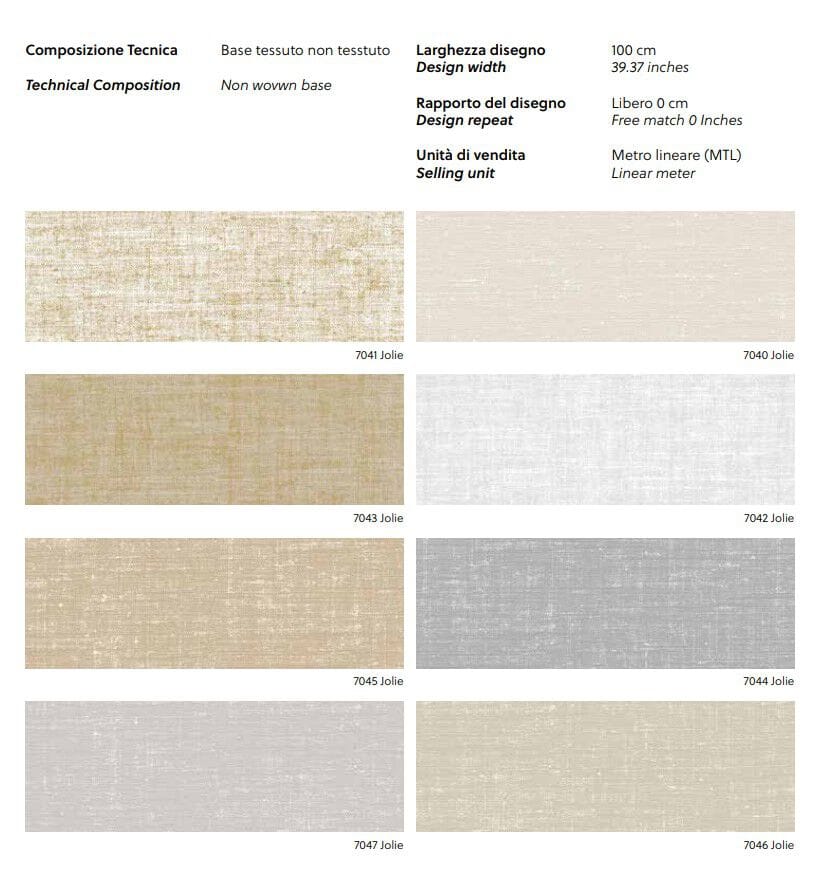 Однотонные обои Jannelli&Volpi СП 903 форма ARCH-00112955 - Вид №2