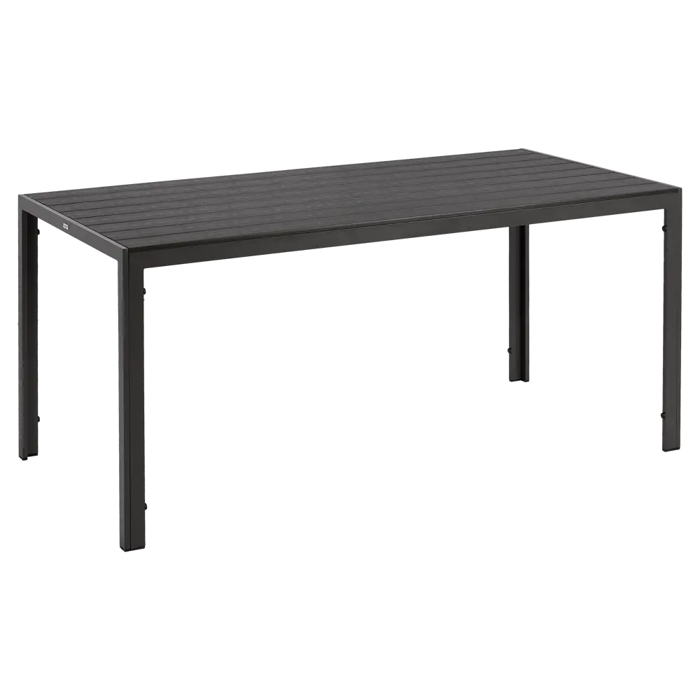 Садовый стол нераздвижной BEGINIA Lyra 160x80 см алюминий серый STLM-2001703 - Вид №6