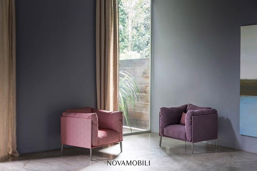 Novamobili Мягкое кресло с подлокотниками Kubì sun-id-1415593 - Вид №1