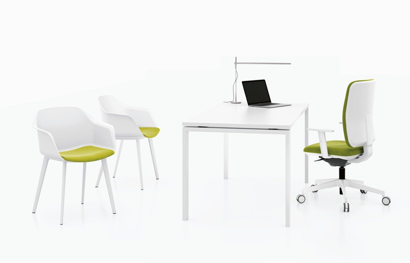 Стул из полипропилена для зала ожидания с мягким сиденьем Sesta так ARCH-00138688 - Вид №1