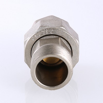 VT.538.N.05 Фитинг резьбовой – сгон-отсекатель разъемный Valtec 3/4"  - Вид №2
