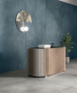 Пол / керамогранит с эффектом цемента