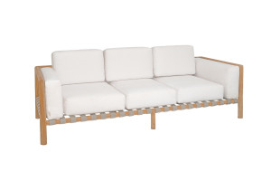 3-местный тканевый съемный садовый диван