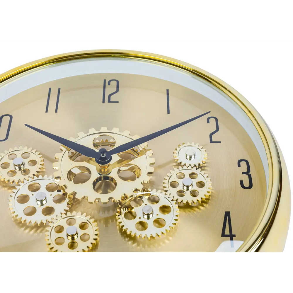 Настенные часы Dream River золотые круглые с бесшумным механизмом 89395798 STLM-1570761 - Вид №3