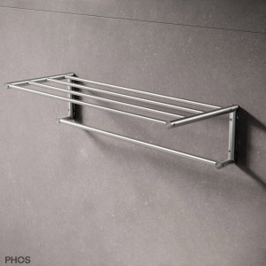 G18-1000-B Полотенцесушитель g18 с 4 перекладинами и 1 полотенцесушителем - ширина 100 см PHOS