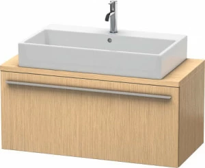 XL540401212 X-Large Тумбочка для компактной консоли Дуб брашированный, натуральный шпон