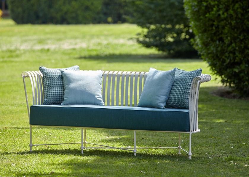 OFFICINACIANI Кованый 3-местный садовый диван Molle Gf4001so  - Вид №1