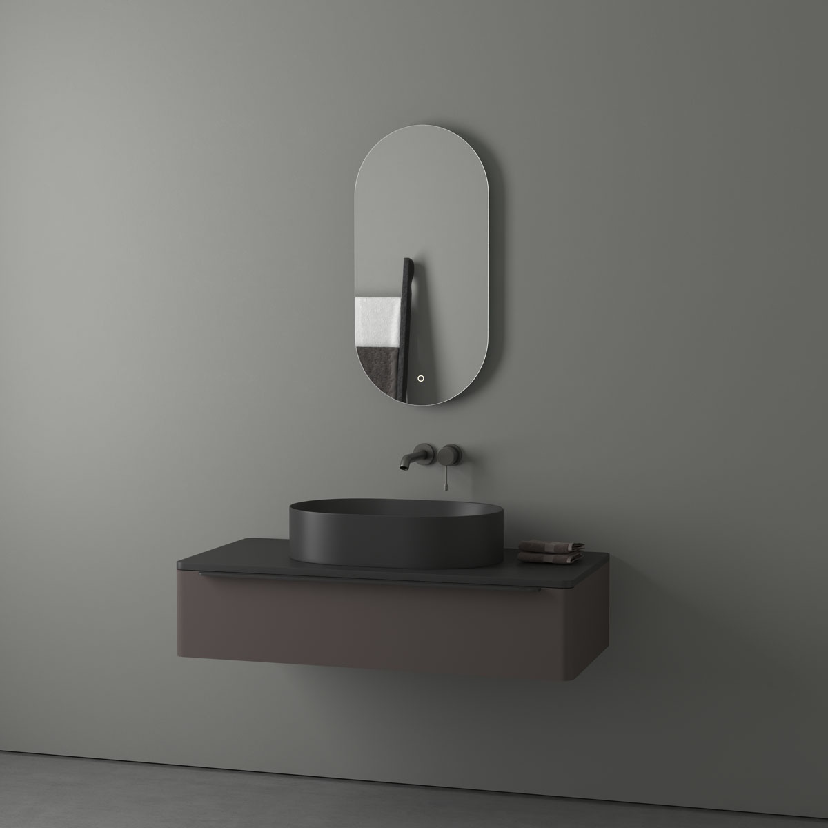 BY 2696 Зеркало с LED-подсветкой 16,5 W EVOFORM Ledshine - Вид №2