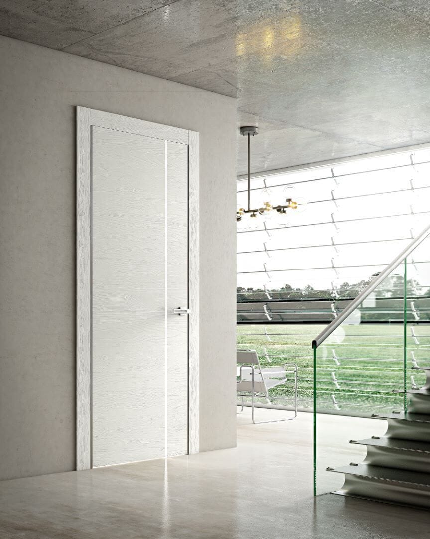 Деревянные и стеклянные распашные двери Pail Serramenti LUCE A ARCH-00151713 - Вид №1