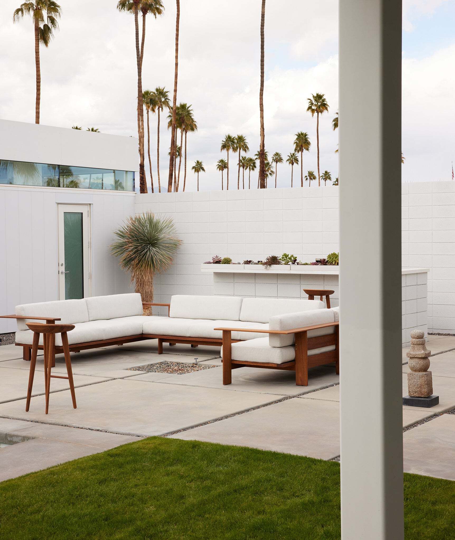 Съемный диван из ткани BassamFellows Rail ARCH-00086907 - Вид №13