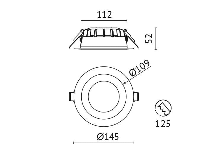 Заливка формы алюминия Сид Downlight A.L.S EDU ARCH-00023854 - Вид №4