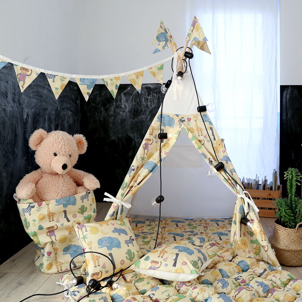 Тканевая корзина Safari VAMVIGVAM SAFARI 281539 Желтый Santreyd  - Вид №1