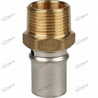 Муфта переходная STOUT 20х3/4" НР под пресс SFP0001003420