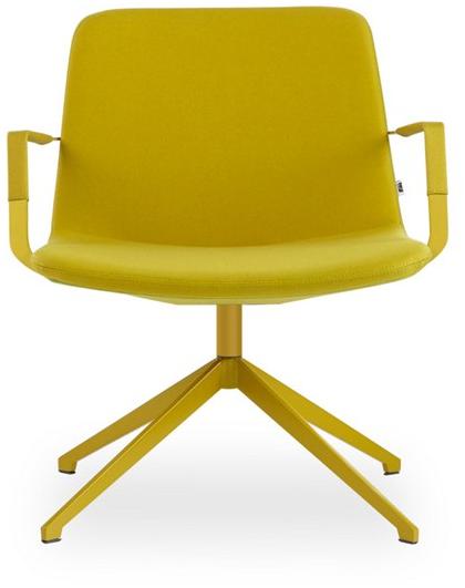 B&T Design Кресло на жердочке из ткани с подлокотниками Pera sun-id-1506985 - Вид №1