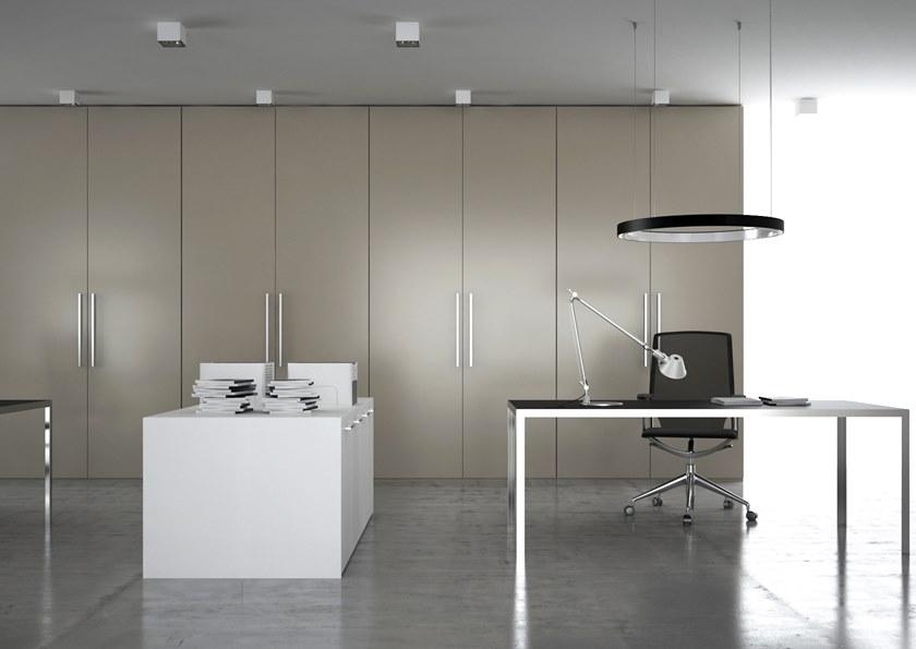 Elitable Рабочий стол из лакированного дерева Cube sun-id-1406883 - Вид №4