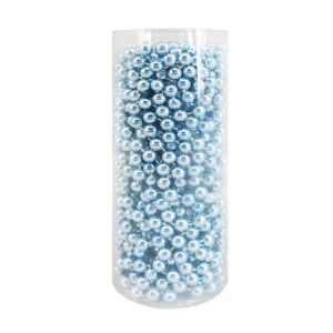 87893488 Рождественские бусы 10 м цвет голубой STLM-1396180