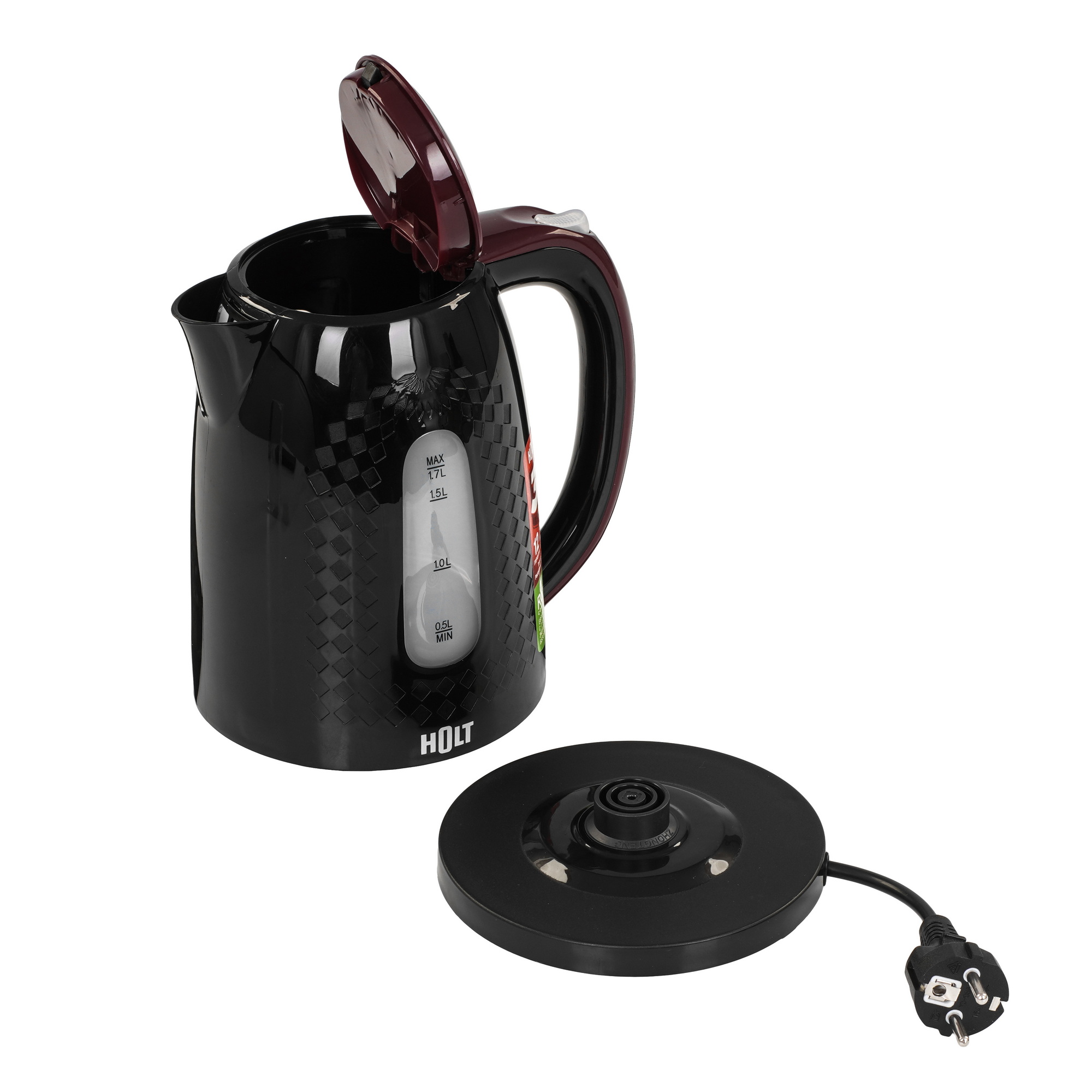 9283439 Электрочайник Holt HT-KT-013 черный STDN-0018534 - Вид №4