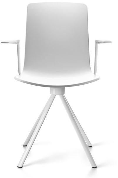 ENEA Кресло на козлах с подлокотниками из полипропилена Lottus high sun-id-1363011 - Вид №1