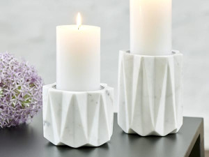 Мраморный подсвечник