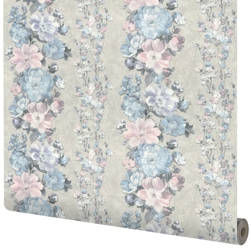 Обои флизелиновые Wall Decor Клэр серые 1.06 м 75073-46 83235920 STLM-2060344