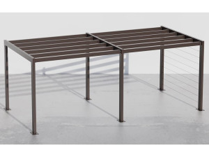 Пергола из оцинкованной стали