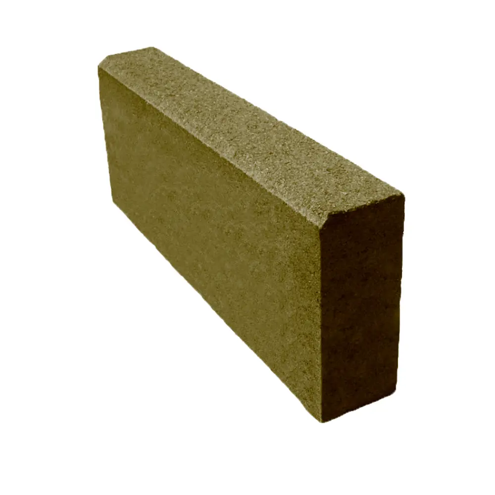 Бордюр тротуарный 500x200x80 мм горчичный 82634460 STLM-2032636 Santreyd 