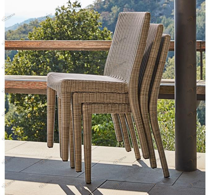 Unopiù Штабелируемый стул из waprolace® Sunstripe Sssegi