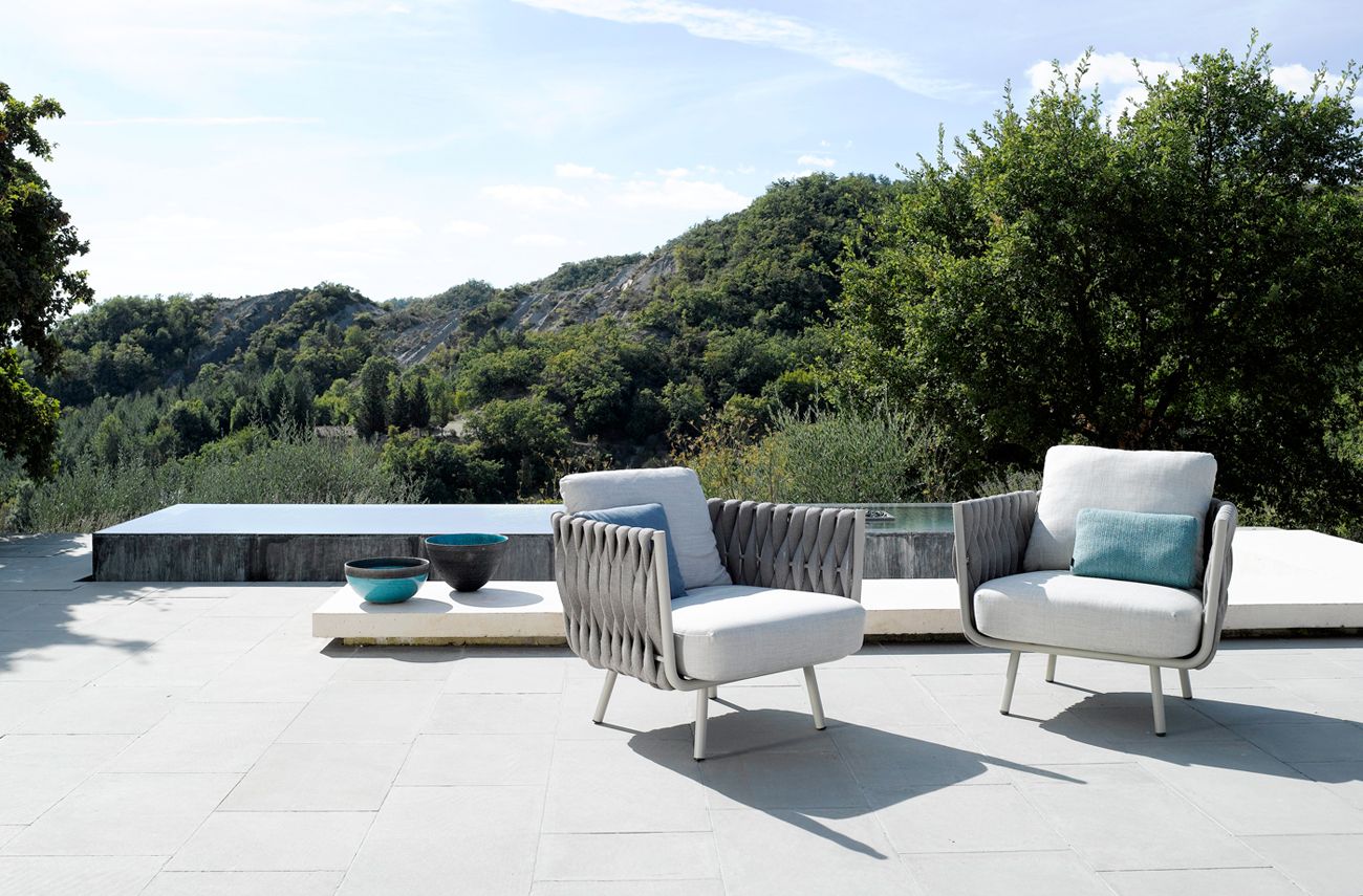 Тканевое кресло с подлокотниками TRIBÙ Tosca ARCH-00082350 - Вид №6