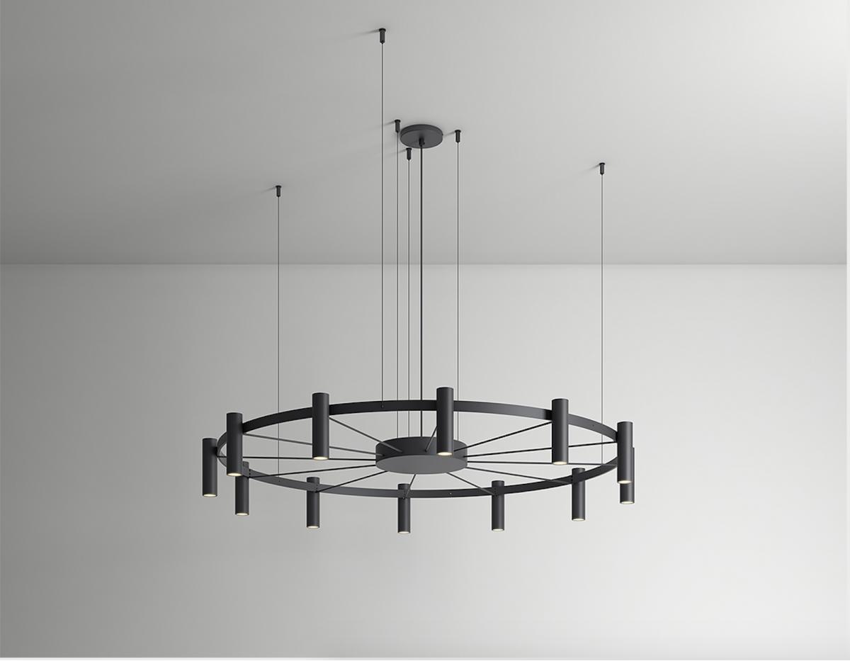 106221 Люстра T-3806 24 лампы Estiluz Laverd 