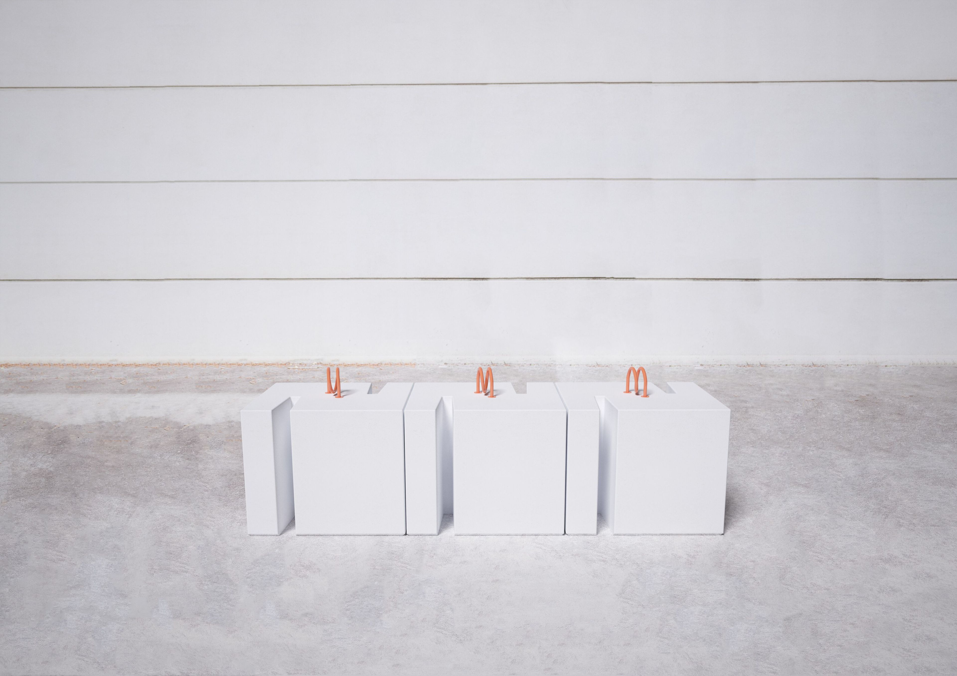 Бетонные велосипедные стойки SIT От коробки к коробке ARCH-00132645 - Вид №2